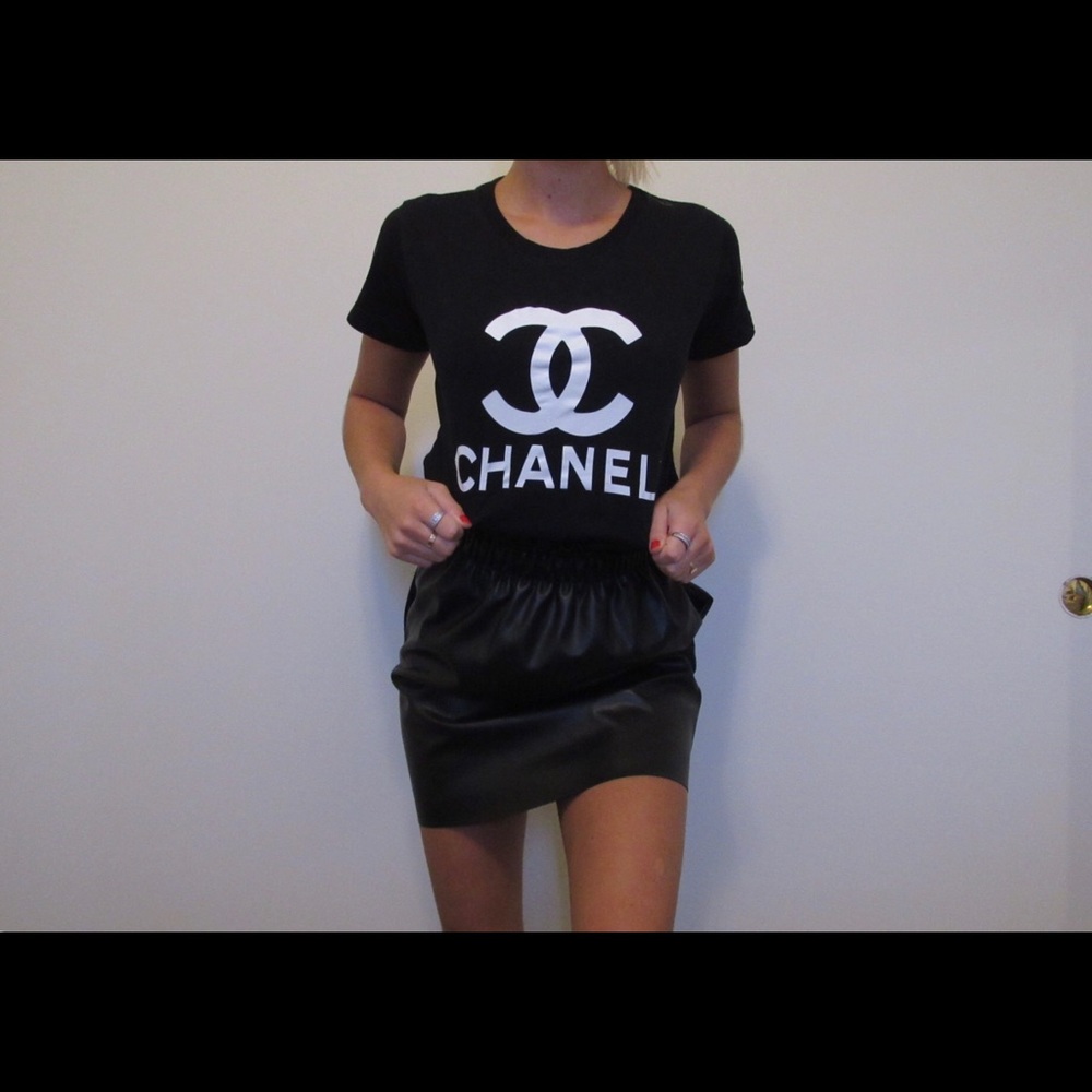 Chanel shirt - black and white